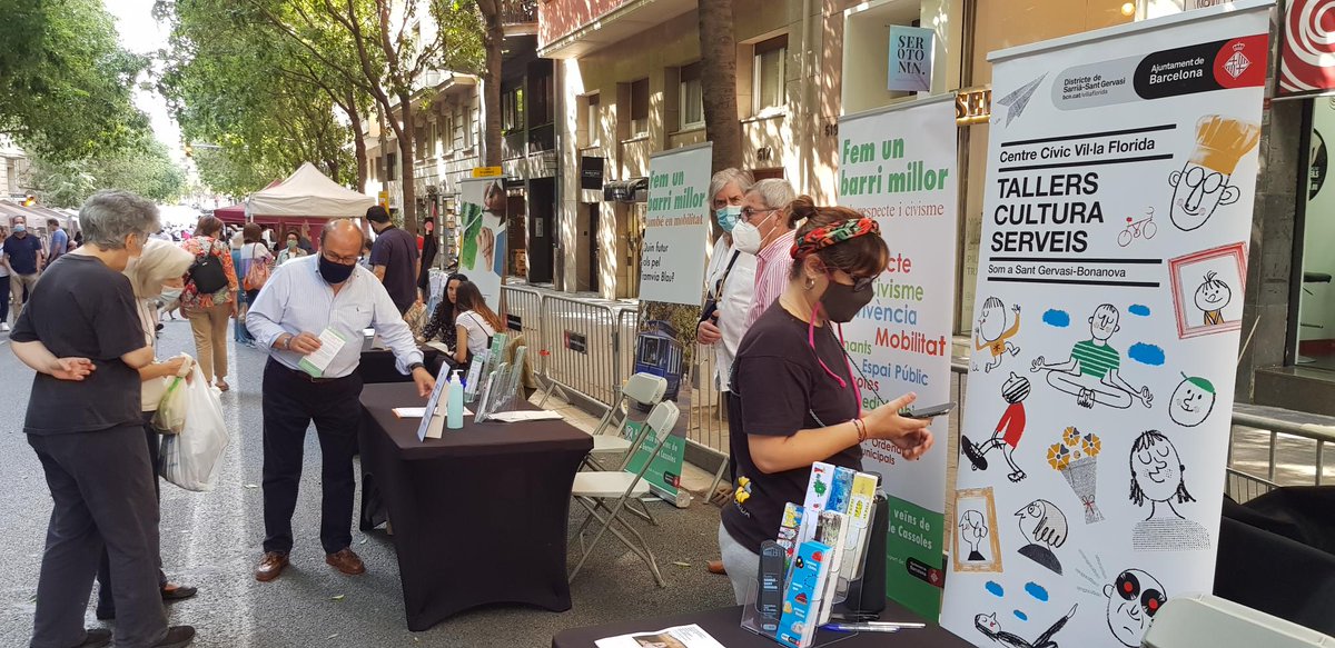 👉 Dissabte vine a conèixer de primera mà la tasca que realitzen algunes de les entitats que tenen seu al Districte de @Bcn_SSTG 🗓️ Dissabte 27 de maig, de 10 a 14 h 🔗 Més info: ajuntament.barcelona.cat/ccivics/vil.la…