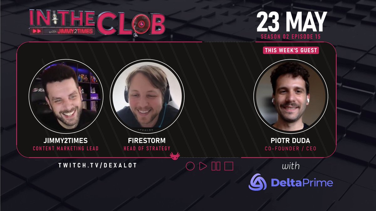 dexalot's tweet image. Big thanks to @DeltaPrimeDefi Founder and CEO @mbare00 for joining us IN THE CLOB this week.

Delta Prime is a very exciting project, hear more about how they&apos;re unlocking trapped liquidity throughout the #Avalanche ecosystem, plus even some Alpha!
youtu.be/O_NjYF_OsE4