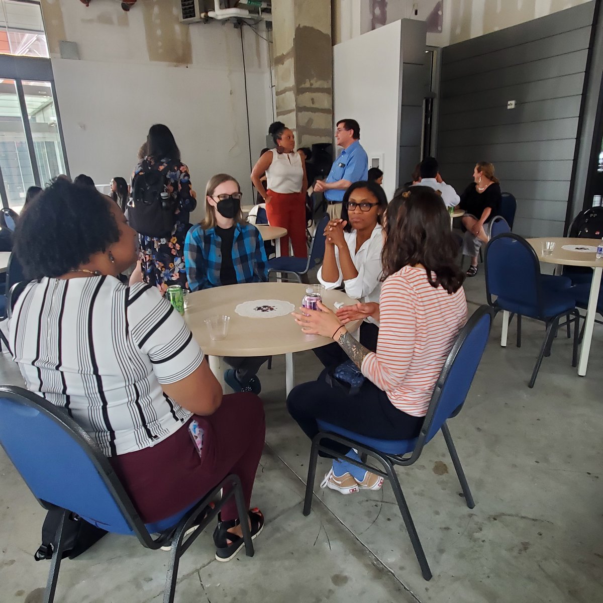 IRP_UW's tweet photo. It was great to bring together our Emerging Poverty Scholars with the scholars attending the Graduate Student Research Workshop On Poverty And Economic Mobility that we co-sponsor with the Center on Race and Wealth at @HowardU. Thanks to @kurban_haydar + staff for organizing it! https://t.co/No17VgdIXw