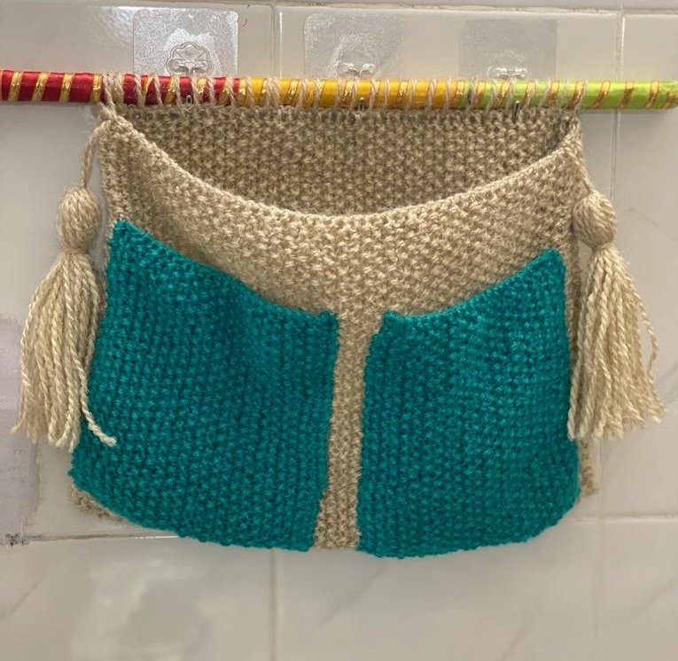 Urmila92531581's tweet image. Breaking the Silence Worldwide an NGO that spreads awareness on #menstrualhygienemanagement #womenissues #womenshealth across India runs a knit products business to support our community programs. Ps: Wall hanging organiser to store your clutter