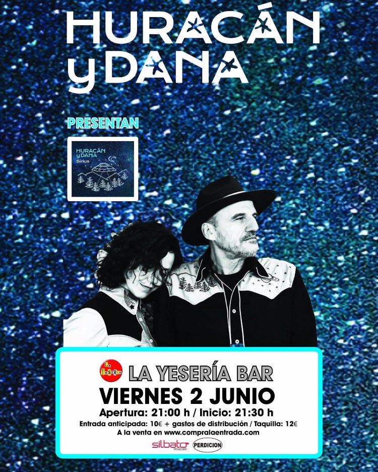 Nuevo proyecto: #HuracányDana. Con #HuracánBañón (Miguel, de <a href="/losmaranones/">Los Marañones</a>) e Inma Alcázar. El 2 de junio es su presentación oficial en <a href="/layeseria/">layeseria</a>