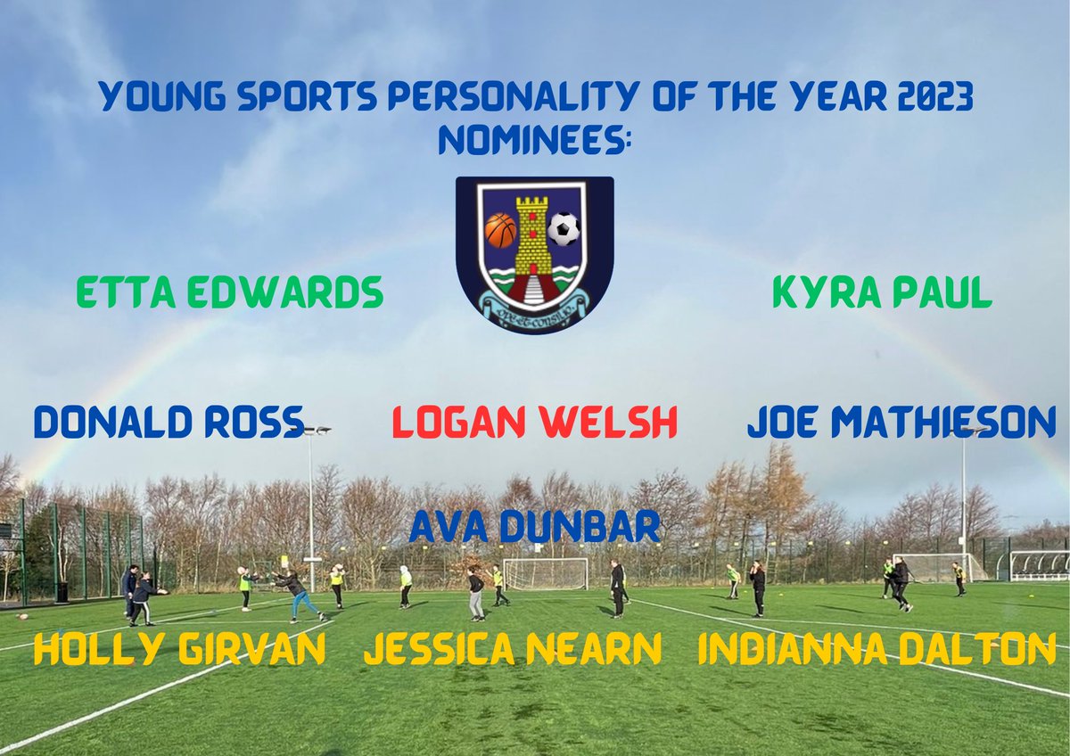 Portobello HS Young Sports Personality of the Year 2023 Shortlist

These nine S1-3 pupils are all excelling in their chosen sports and, along with many others, will be recognised for this at our awards ceremony. One of the nominees will also take home our YSPOTY award…