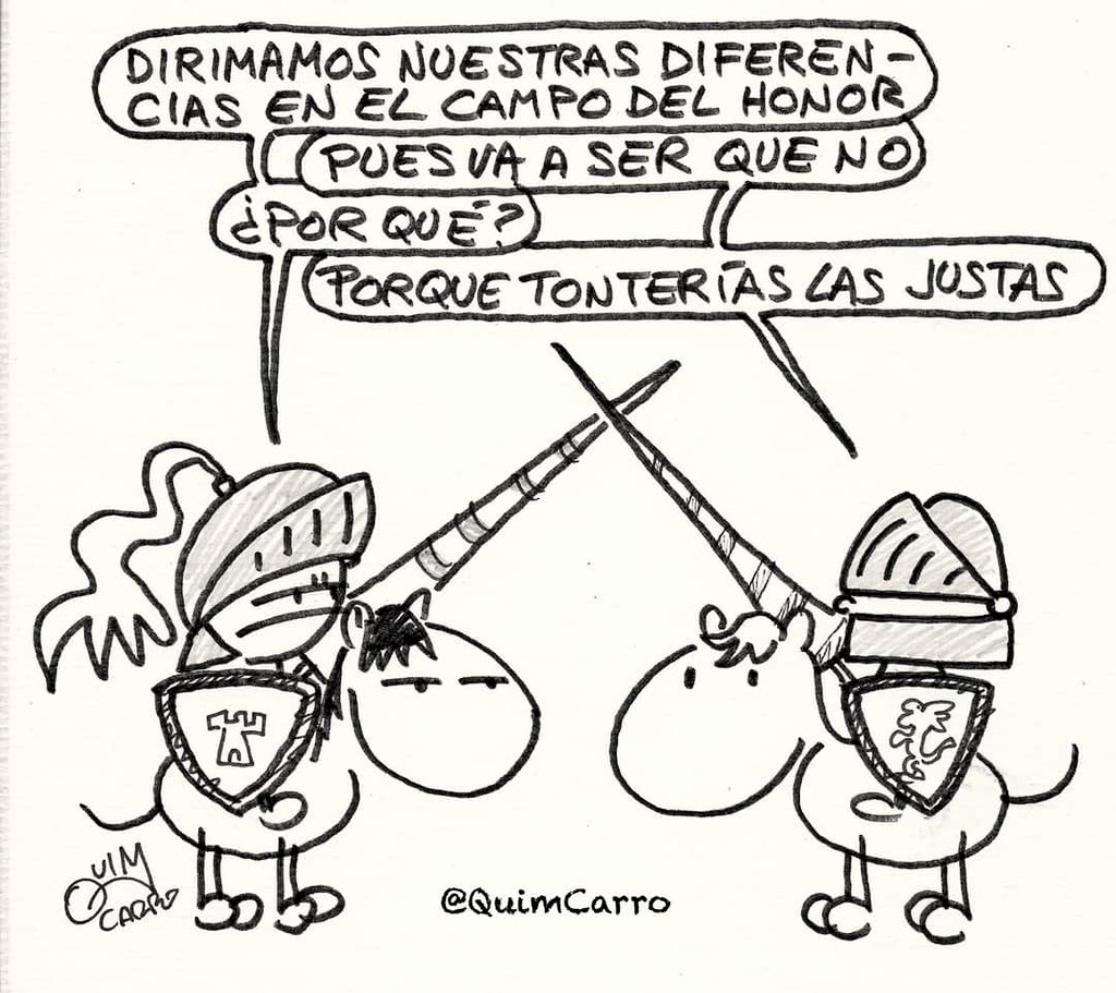 Tonterías las "justas"