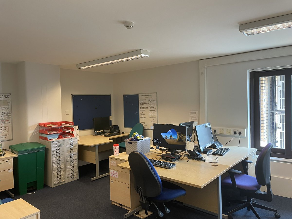 The team office has had a face lift and feels such a nicer space to work in 🤩 Thank you to all staff for all your hard work making this happen and your patience whilst it happened!! 

#HBTHeroes
