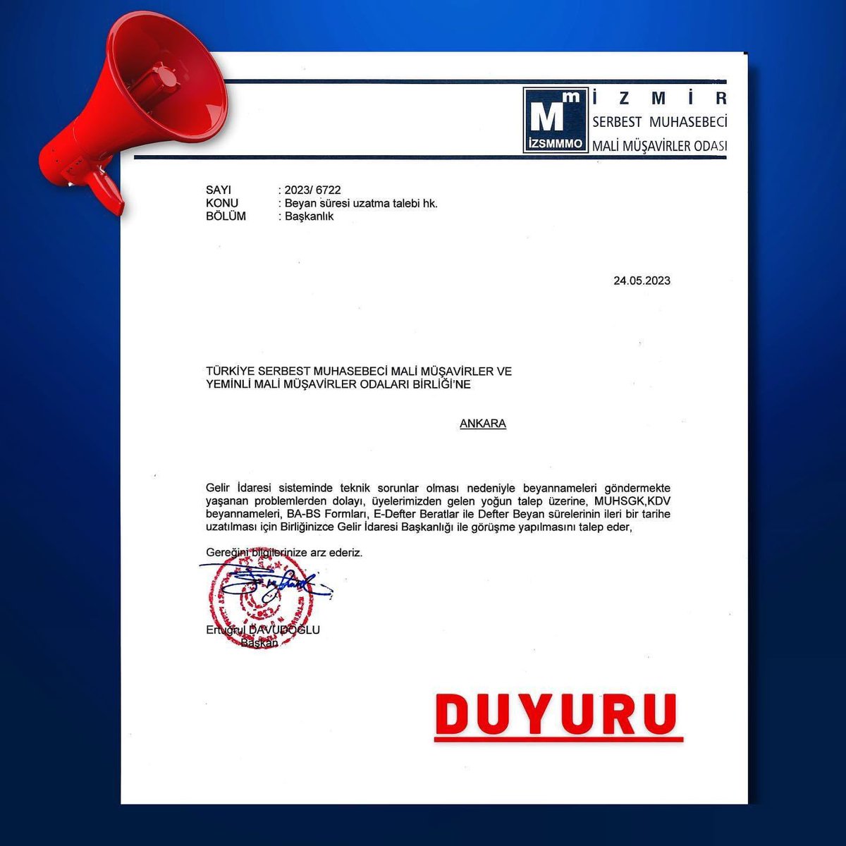 #BeyanlarUzatılsın #sistemduzeltilsin <a href="/RTErdogan/">Recep Tayyip Erdoğan</a> <a href="/HMBakanligi/">T.C. Hazine ve Maliye Bakanlığı</a> <a href="/gibsosyalmedya/">Gelir İdaresi Başkanlığı</a> <a href="/ikalin1/">İbrahim Kalın</a> <a href="/izmirsmmmo/">İzmir SMMM Odası</a>