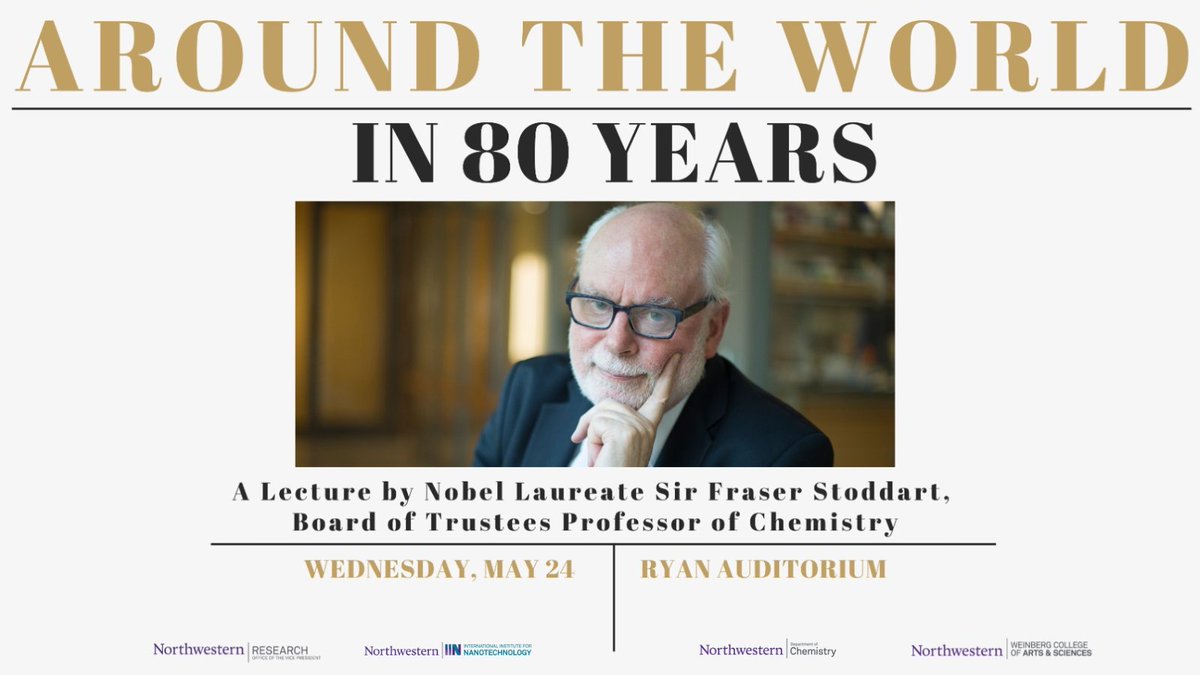 Northwestern Chemistry (@nuchemistry) on Twitter photo 🎉Happy Birthday to the brilliant mind and Nobel laureate, <a href="/sirfrasersays/">Fraser Stoddart</a>! Thank you for taking this special day to share your remarkable scientific journey with us. #HappyBirthday #Nobel 🎉Happy Birthday to the brilliant mind and Nobel laureate, <a href="/sirfrasersays/">Fraser Stoddart</a>! Thank you for taking this special day to share your remarkable scientific journey with us. #HappyBirthday #Nobel