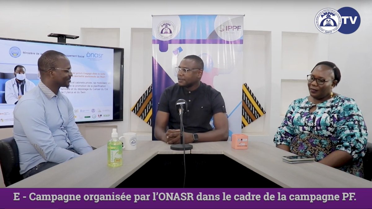 Dans le cadre de la #CampagnePF2023, l'ONASR a lancé la #E_CampagnePF2023. Cette initiative, pilotée par la coalition des OSC-PF en collaboration avec le <a href="/RJASRPFMALI/">Reseau des jeunes Ambassadeurs SR/PF MALI</a>, utilise le numérique pour sensibiliser sur la #SSR. Suivez les détails dans ce reportage youtube.com/watch?v=UoVjzb…