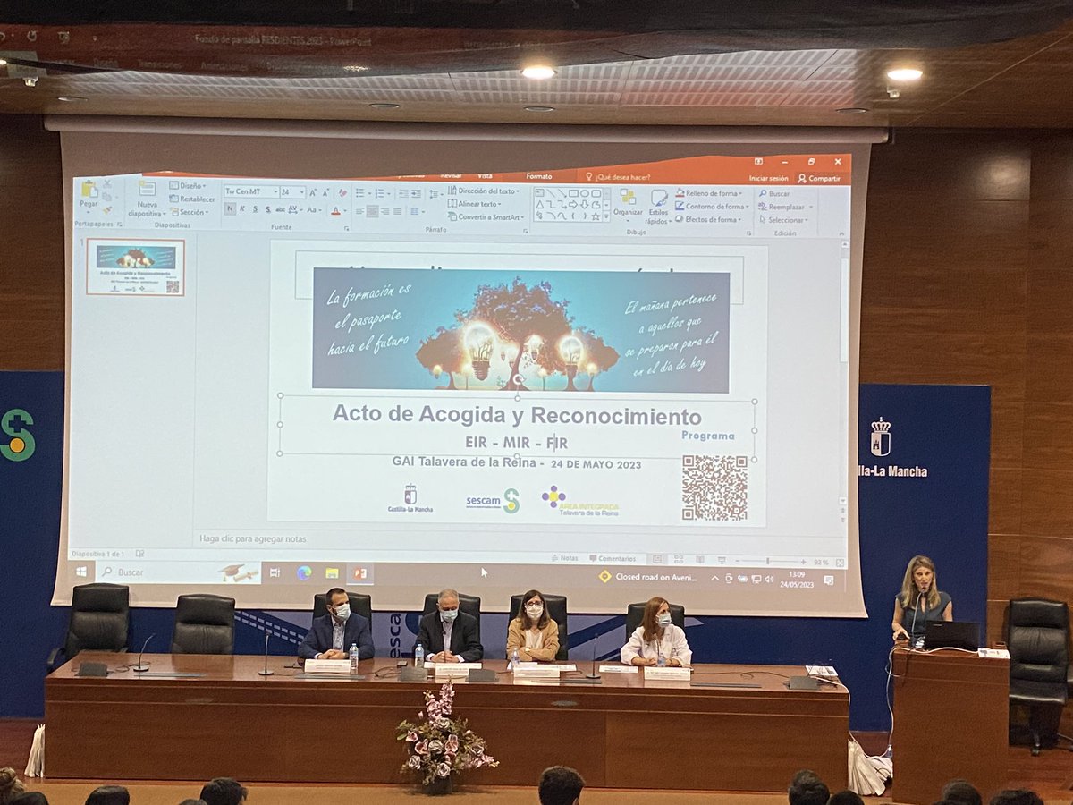 He participado en el acto de reconocimiento que ha organizado la Gerencia de Atención Integrada de Talavera para los 28 residentes que han finalizado su etapa formativa como especialistas y de bienvenida a los 35 que se incorporan este año.
Felicidades.