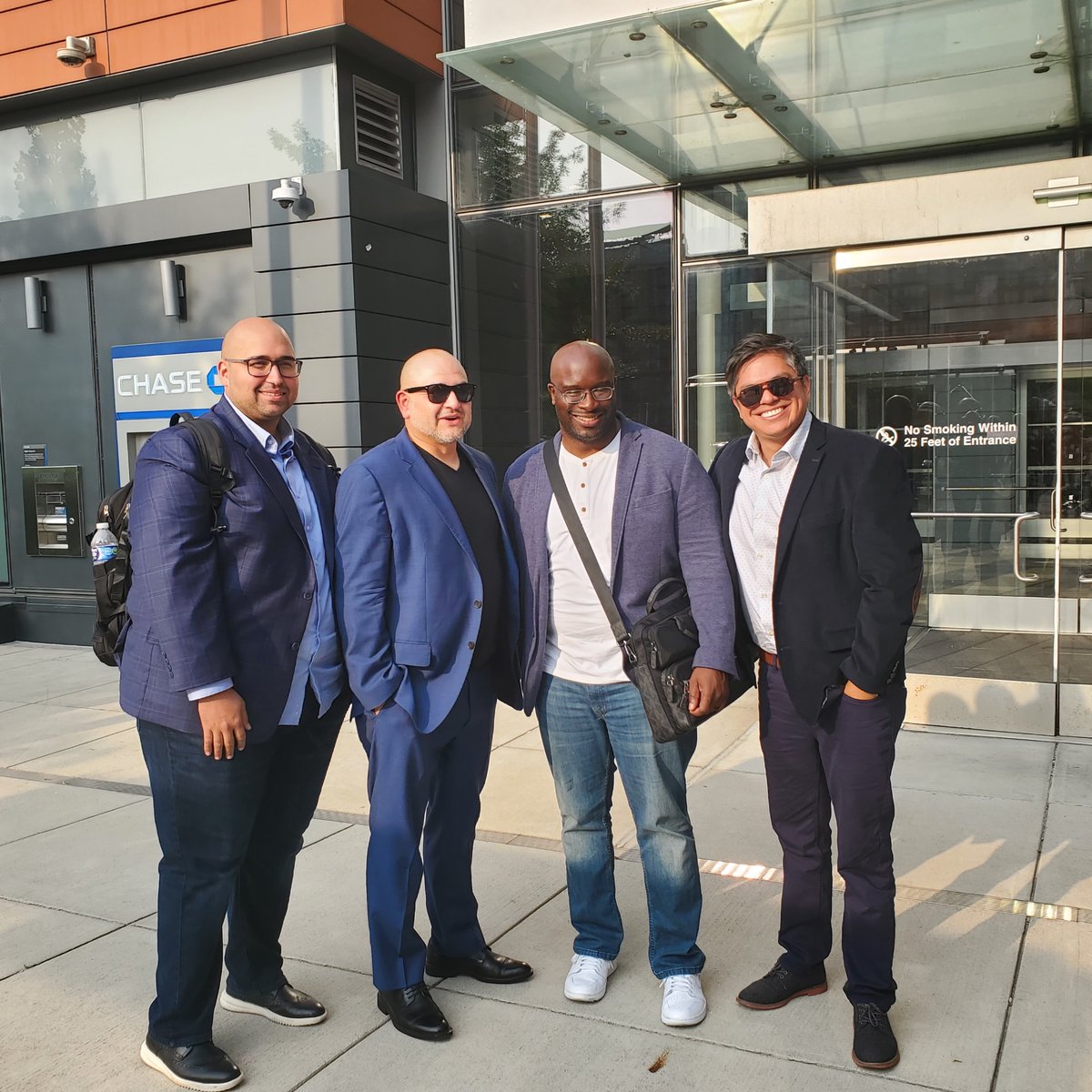 Poverty Research IRP (@irp_uw) on Twitter photo Not everyone got the memo, but current and former Emerging Poverty Scholars <a href="/berto_econ/">Alberto Ortega</a>, @AdrianHuertaPhD, <a href="/DrJPCunningham/">Jamein P. Cunningham</a> & <a href="/ijuanathesaurus/">Juan Manuel Pedroza</a> were looking sharp in blue! Not everyone got the memo, but current and former Emerging Poverty Scholars <a href="/berto_econ/">Alberto Ortega</a>, @AdrianHuertaPhD, <a href="/DrJPCunningham/">Jamein P. Cunningham</a> & <a href="/ijuanathesaurus/">Juan Manuel Pedroza</a> were looking sharp in blue!