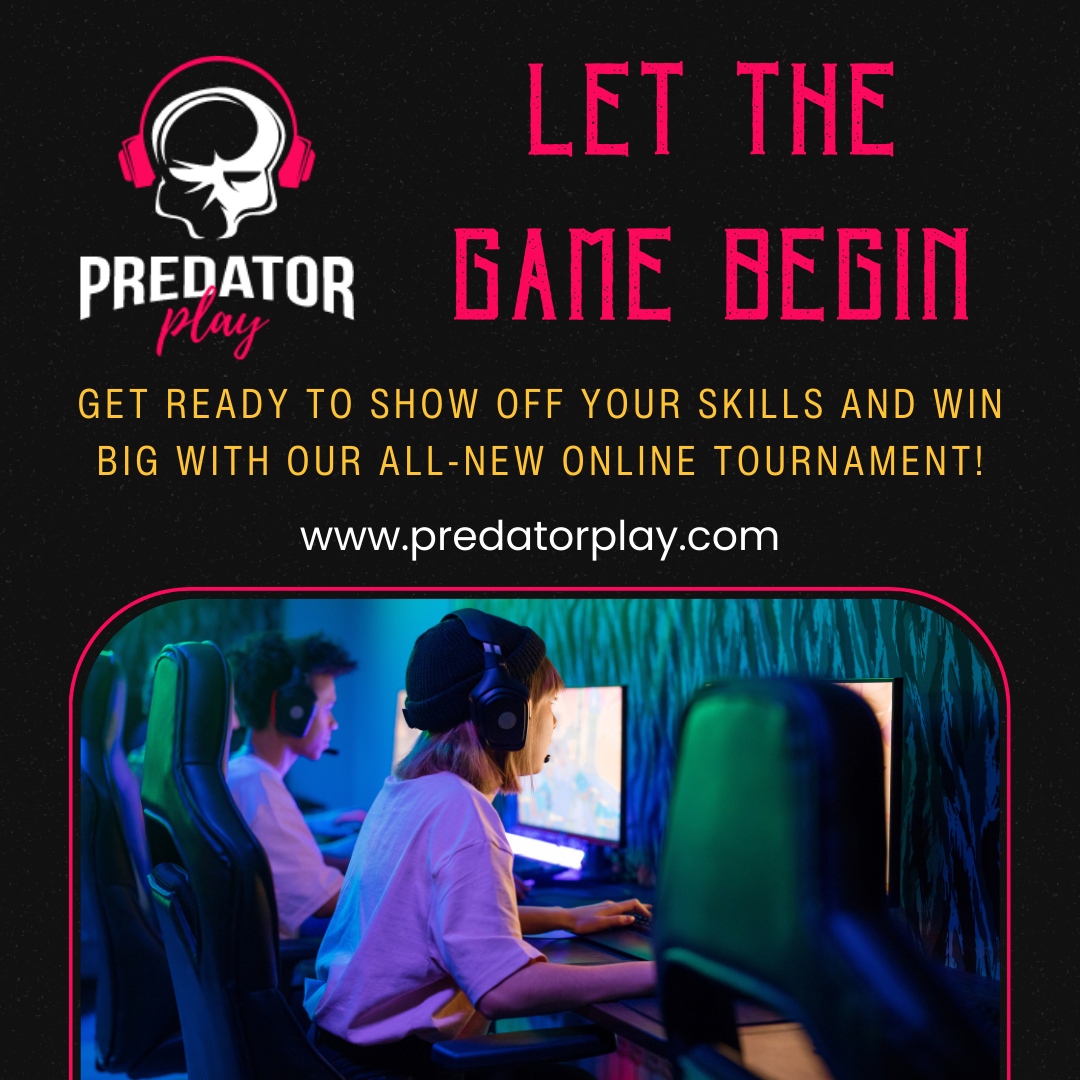 predator_play's tweet photo. Unleash Your Inner Predator: Join Our Online Gaming Platform and Conquer the Competition in High-Stakes Tournaments! 🎮🏆💥

Get in the Game and Show off Your Skills for a Chance to Win Big! 💰🏆🎮

🌐 https://t.co/5UJs5iGA2Y

#Predatorplay #OnlineTournament #Gamer #Gaming https://t.co/Qlo8BfddCs