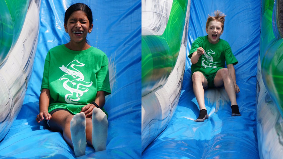 Sliding into the holiday weekend at the Fifth Grade Celebration!

#SFLionPride