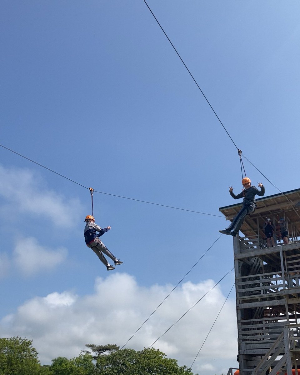 DanygraigP's tweet photo. What a day so far… #zipwire
#bagjumping #🏎 #llangrannog #year6F #makingmemories https://t.co/2UDPePmXDL