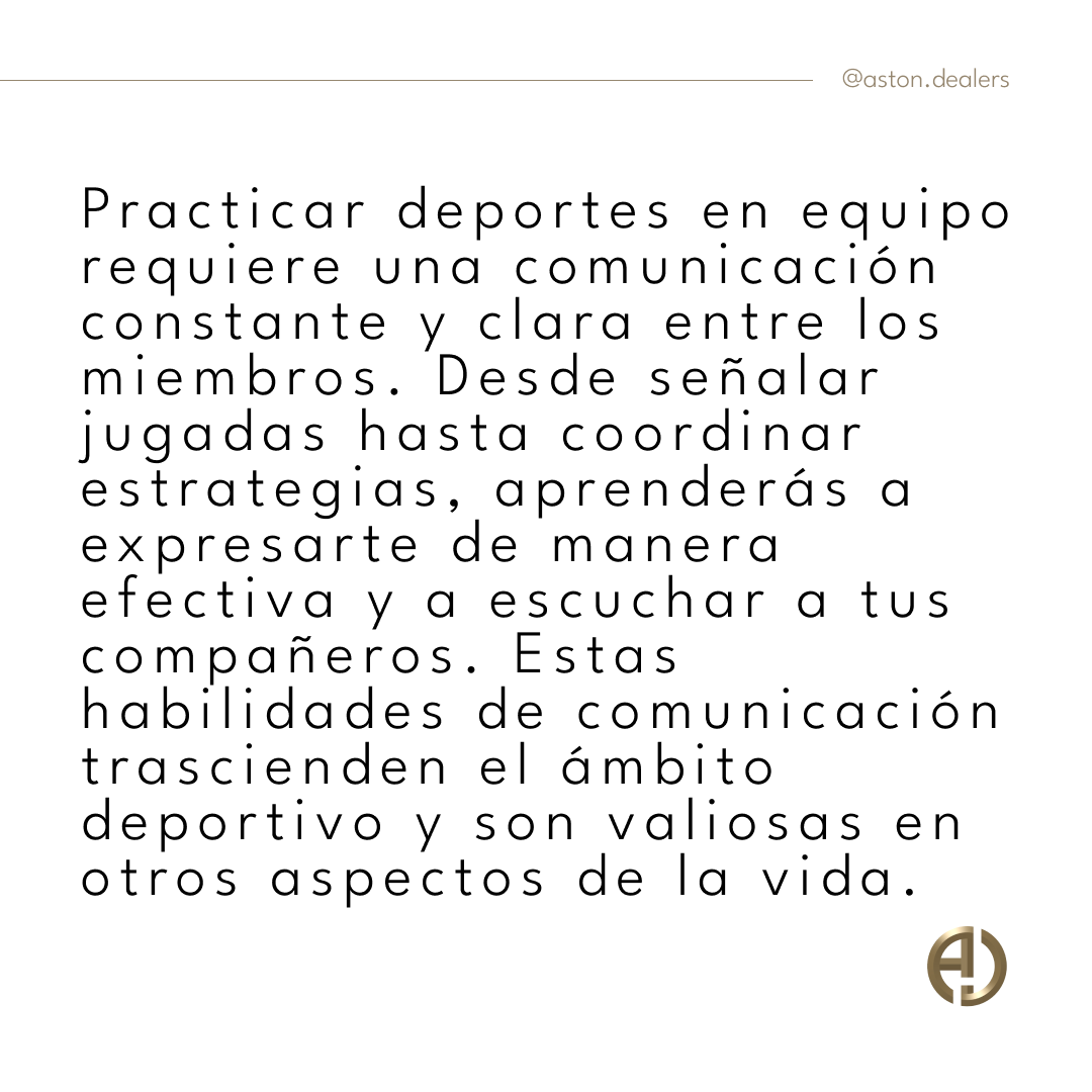 AstonDealers's tweet photo. Desde mejorar las habilidades de comunicación hasta fortalecer el trabajo en equipo y construir relaciones duraderas, descubre cómo unirte a un equipo puede brindarte una experiencia deportiva inolvidable.
#astondealers #deportesenequipo #trabajoenequipo #comunicación https://t.co/WgSSStRta3