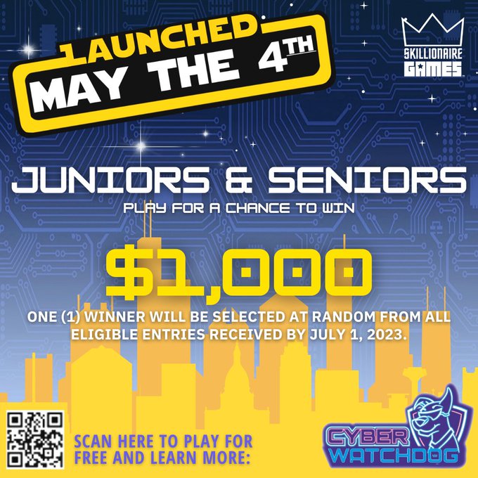 ATTN: Juniors & Seniors play for a chance to win a scholarship @SBC_Alliance bit.ly/42arxCL #CJUSDCARES #CJUSDCTE