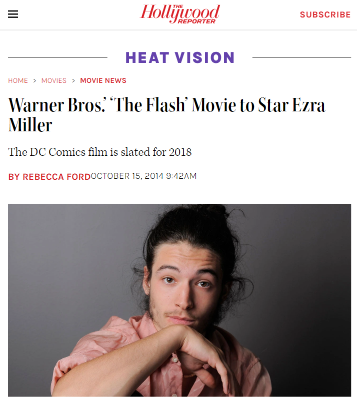 DC_moments's tweet photo. On October 7, 2014, the first episode of The Flash aired on The CW. 8 days later, Ezra Miller was cast as the DCEU's Flash, with a solo movie slated for 2018.

Today, the 184th (and final) episode of The Flash will air on The CW. Miller's The Flash movie comes out in 23 days. https://t.co/xfd4On9630