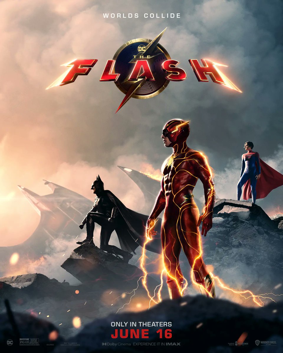DC_moments's tweet photo. On October 7, 2014, the first episode of The Flash aired on The CW. 8 days later, Ezra Miller was cast as the DCEU's Flash, with a solo movie slated for 2018.

Today, the 184th (and final) episode of The Flash will air on The CW. Miller's The Flash movie comes out in 23 days. https://t.co/xfd4On9630