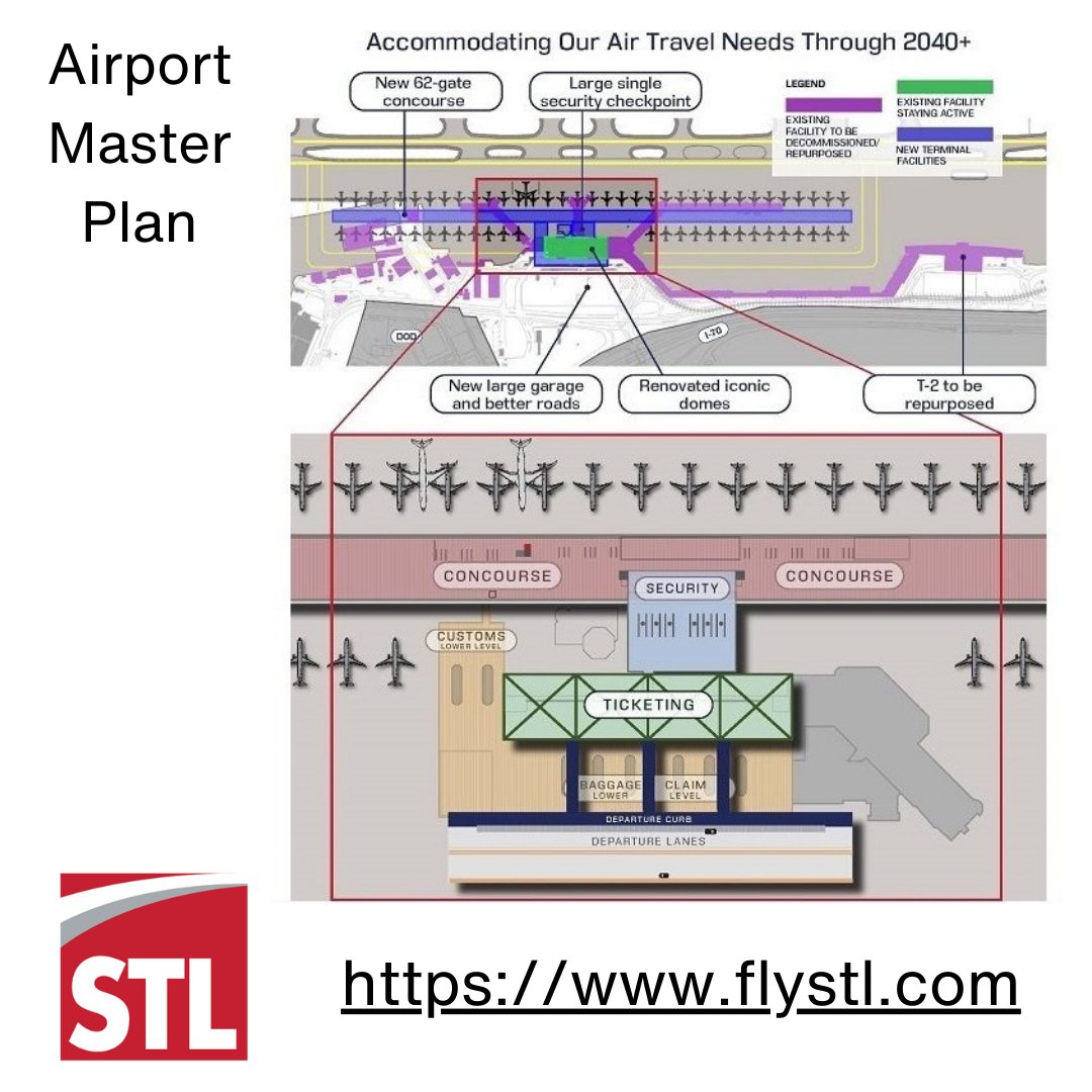 STL Airport tweet media