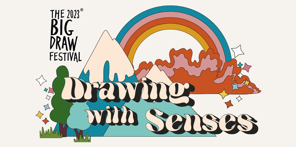 Let your imagination run wild and explore the world through your senses!  Join the #BigDrawFestival 2023 and be a part of #DrawingwithSenses 👁️👃👄✋👂

Join us in the World's Biggest Drawing Festival and get involved today! 

thebigdraw.org/the-big-draw-f…