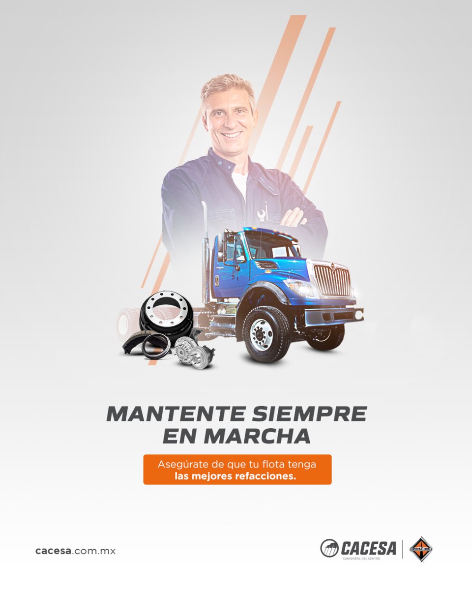 CACESAMX's tweet image. Mantén la eficiencia y la seguridad en cada kilómetro recorrido de tu camión con las mejores marcas en #refacciones y la calidad de siempre😏👌🏻

Obtén los mejores precios y una gran disponibilidad con nosotros⤵
📲 cacesa.com.mx/contacto/

#multimarca #internationalmx #trucks