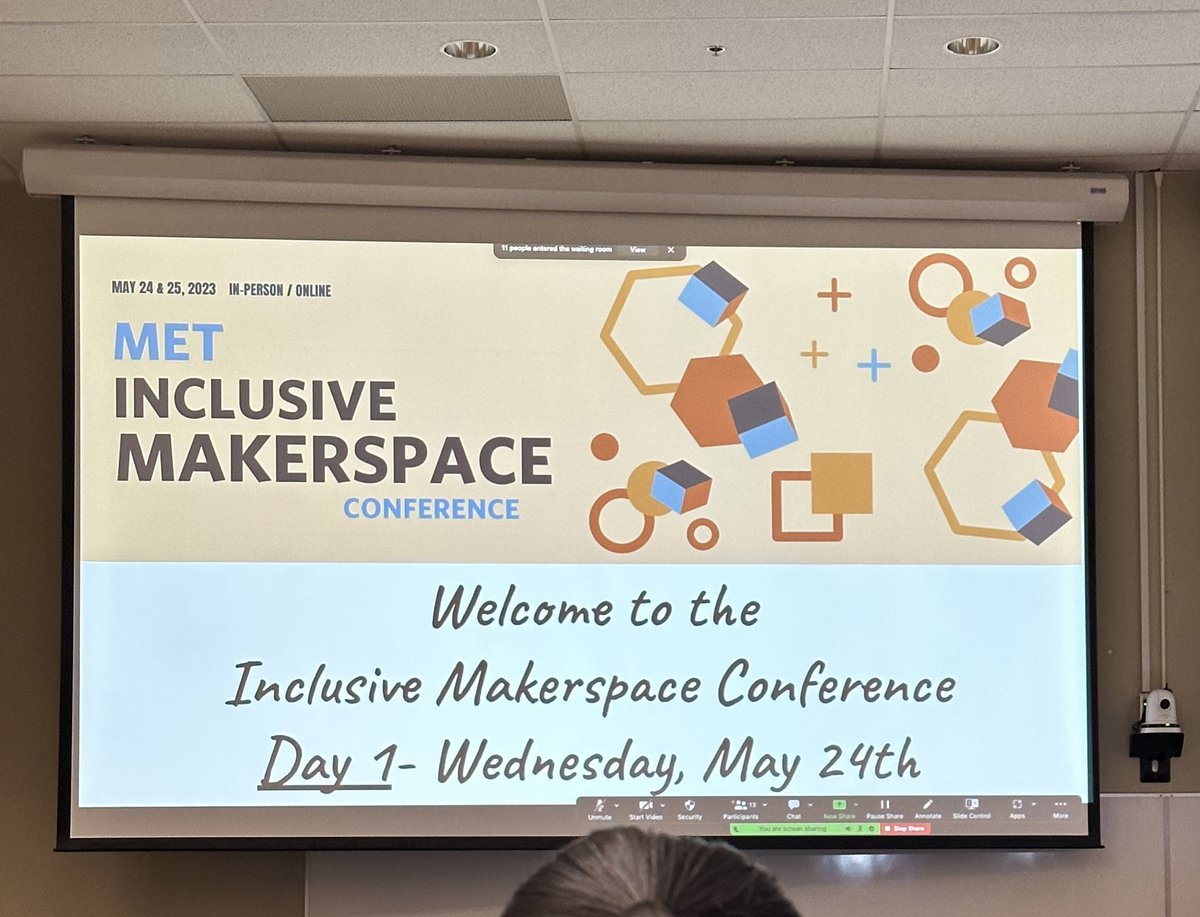 mrsyasmann's tweet photo. Excited for day 1 of the #inclusivemakerspaceconference at @UBCEducation today 🙌 https://t.co/7099JZYl4j