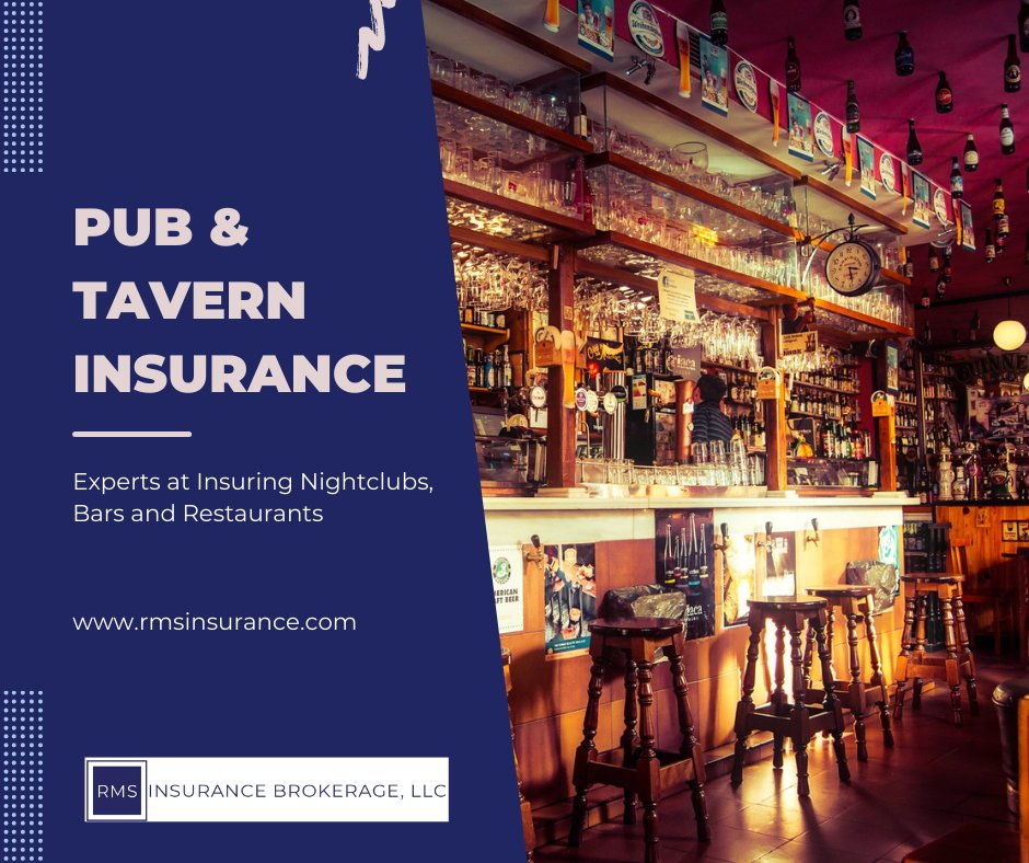 RMS_HG's tweet image. Our #insuranceprogram is tailored specifically for bars, pubs, &amp;amp; taverns! It covers all the standard liability concerns of the restaurant industry program &amp;amp; includes value-added risk management services. Call us today!
rmsinsurance.com/hospitality-in… 

#RMSInsurance #TavernInsurance