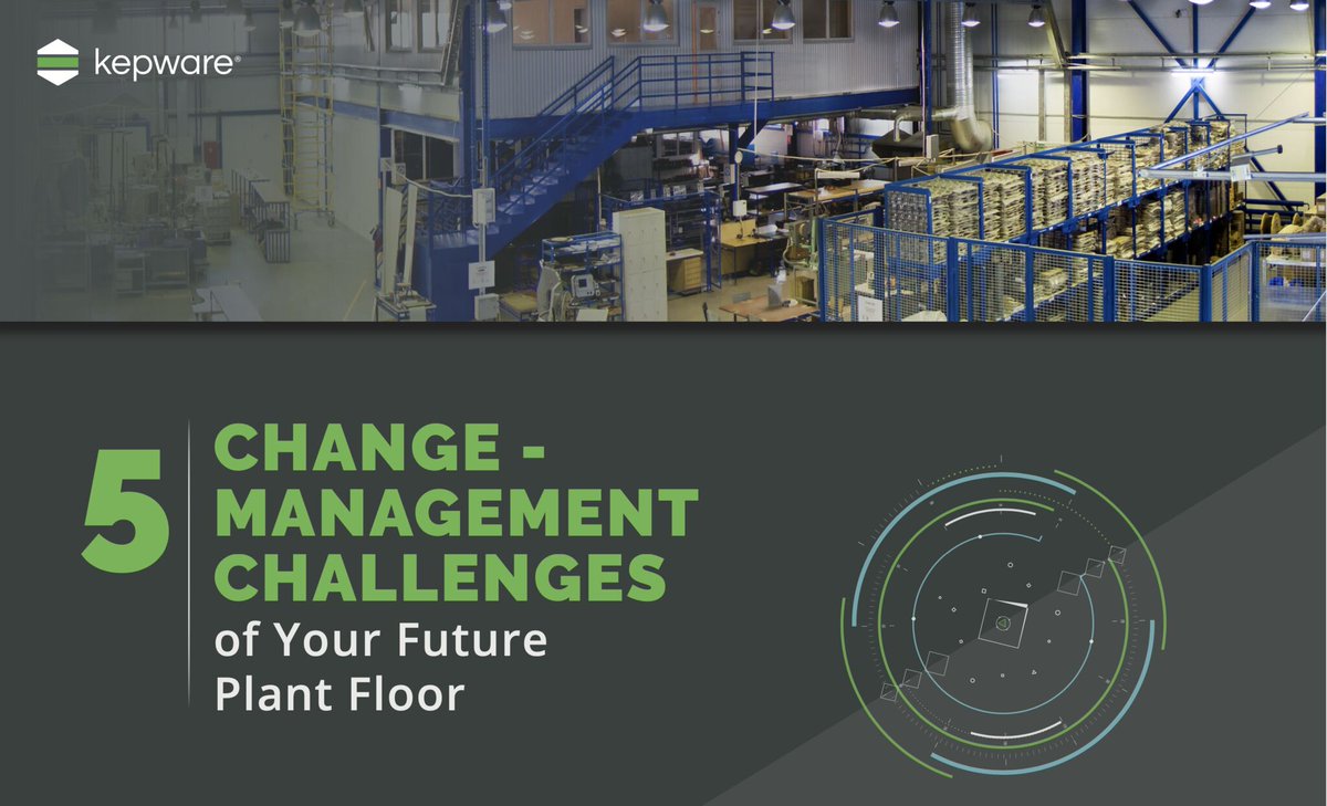 Kepware's tweet photo. Dive into this insightful eBook to uncover the five key industrial control system implementation challenges and how to approach them effectively:
https://t.co/wQWHSvf8nz
#Kepware #IoT #Manufacturing #ChangeManagement https://t.co/eW5RaGmkrU
