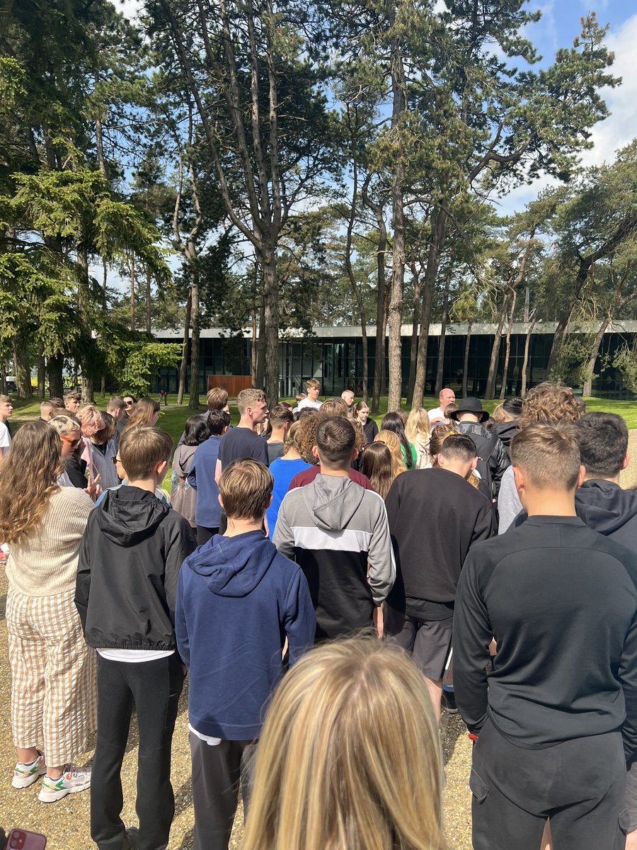 misswrightMS's tweet photo. Home &amp; unpacked now from a busy Battlefields trip! 

All 92 pupils did themselves &amp; the school proud 👏 Hopefully everyone has enhanced their knowledge of WWI, and the various stops on our trip have had a profound impact on our young people🇧🇪🇫🇷🙌@IHSupdates https://t.co/fzLi7IklTr