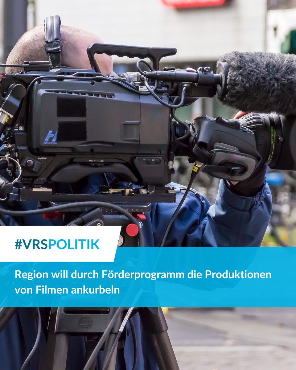 Film ab! Der Ausschuss für Wirtschaft, Infrastruktur und Verwaltung des #VRS hat beschlossen, künftig knapp 100.000 Euro jährlich für die Förderung des Filmstandorts #RegionStuttgart bereitzustellen. Laufen soll das Programm über die Medien- und Filmgesellschaft Baden-Württemberg