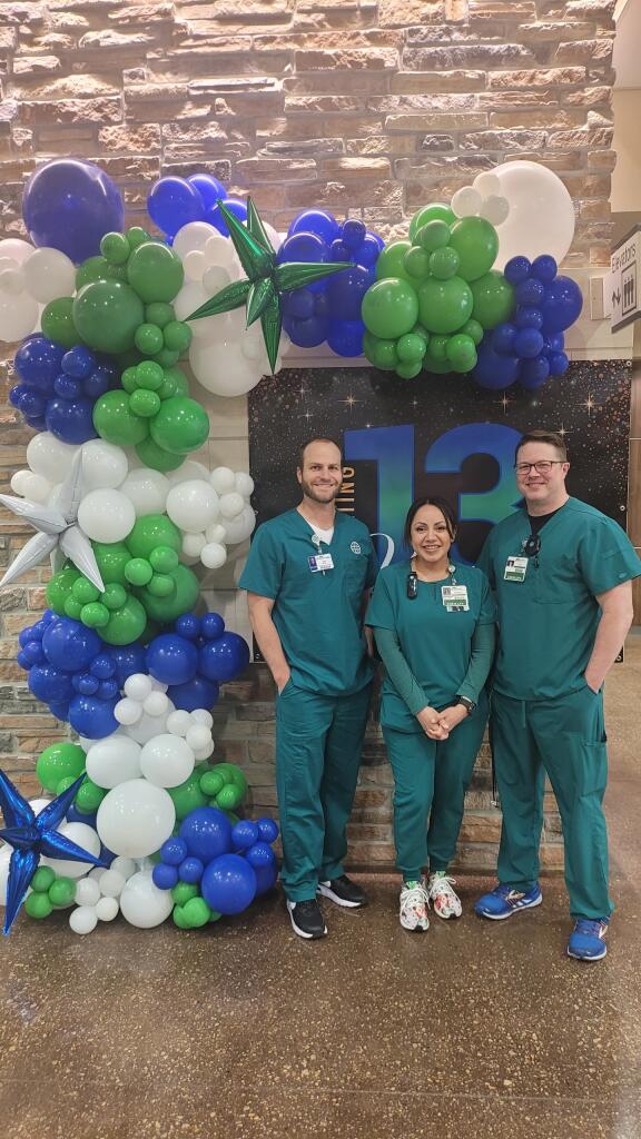 TXHealthCareers's tweet photo. Texas Health Flower Mound recently celebrated 13 years serving Flower Mound and the surrounding community. Cake and cupcakes were enjoyed by all. We're honored to be of this great community! Happy 13th Anniversary!
#Get2KnowTexasHealth #Celebrations #Anniversary https://t.co/dndyWW32dr