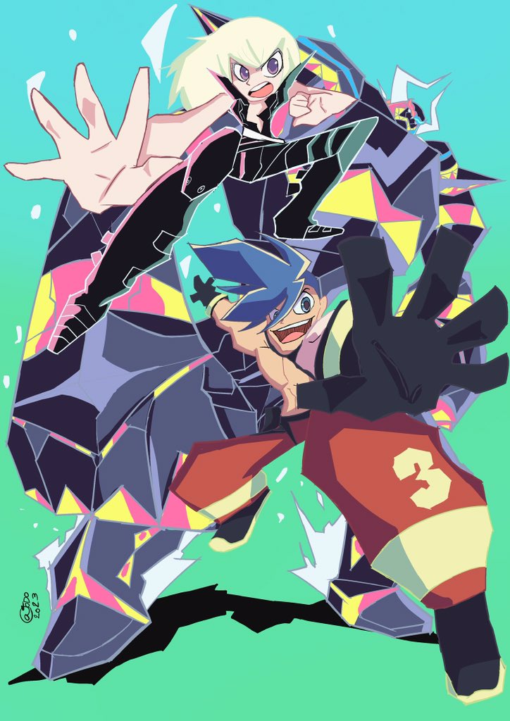 taka3hitodo's tweet photo. #studiotrigger #trigger #promare #PROMARE4th #プロメア4rd #プロメア https://t.co/qdI2XFRZyZ