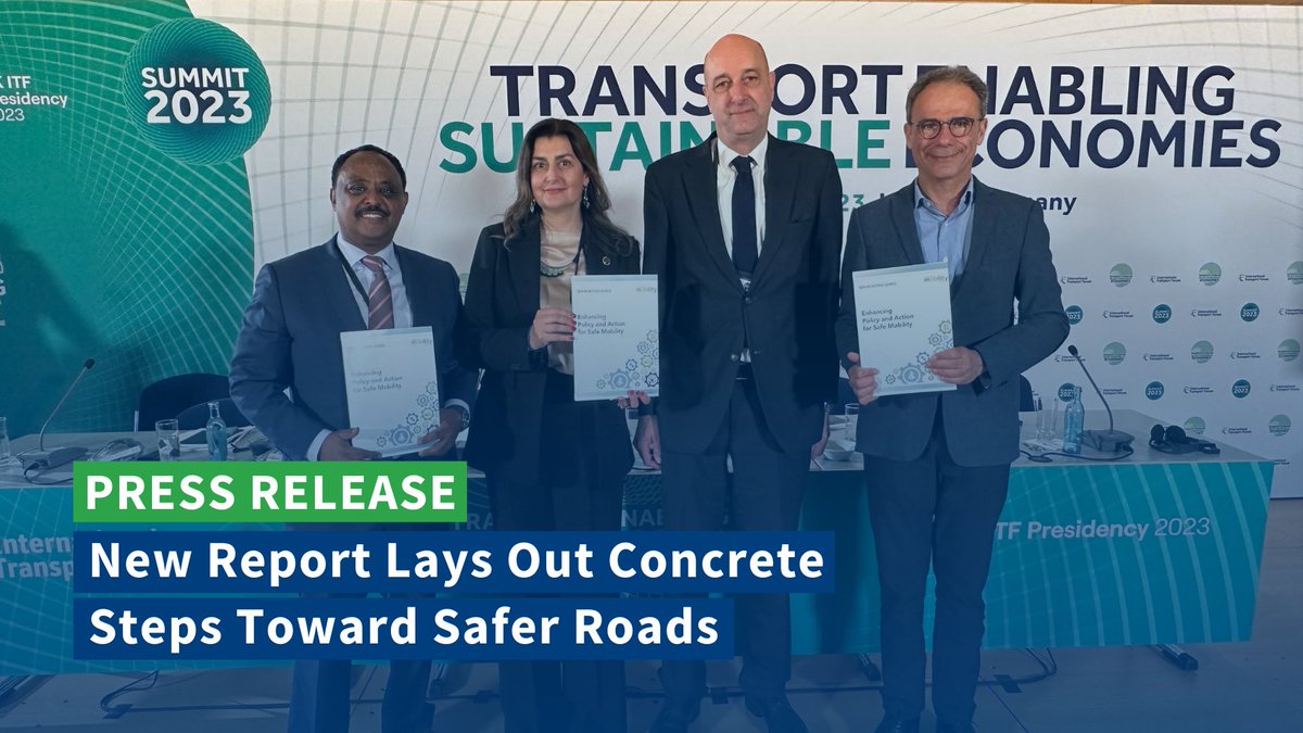 IRFofficial_org's tweet photo. 🔴 PRESS RELEASE: New Report Lays Out Concrete Steps Toward Safer Roads
The new report from #SuM4All, Enhancing Policy and Action for Safe Mobility provides practical guidance, case studies, and resources to help countries implement the Safe System approach — a pragmatic model that calls for a pro-active and coordinated approach to road safety among all relevant stakeholders, with the objective of creating transport systems that are safer by nature and account for human error.
Read now the full press release and access the report : https://t.co/4kVPXGcA8P