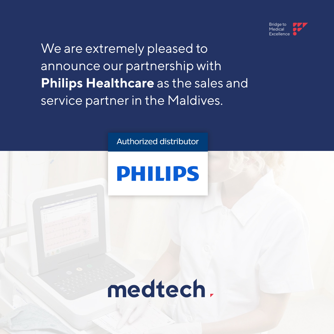 We are extremely pleased to announce our partnership with Philips Healthcare as the sales and service partner in the Maldives, marking a significant milestone in our journey.

#MedtechMaldives #PhilipsHealthcare