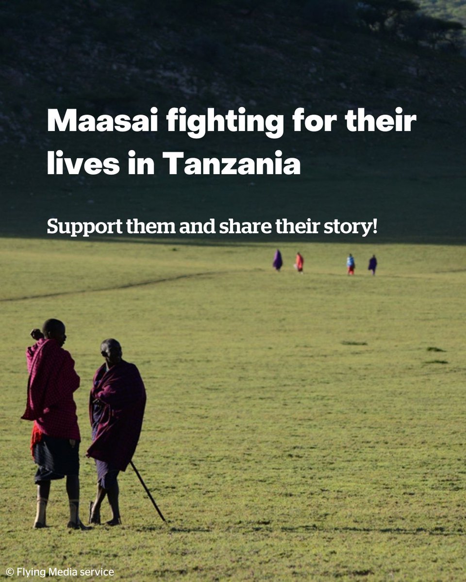 Maasai are fighting for their land and life in Tanzania. In the name of “conservation” their land is forcefully taken. A Maasai delegation is touring Europe to tell their story.

Their story: pingosforum.or.tz/speakers-tour-…

#MaasaiShallNotDie #DecolonizeConservation #OurLandOurLife