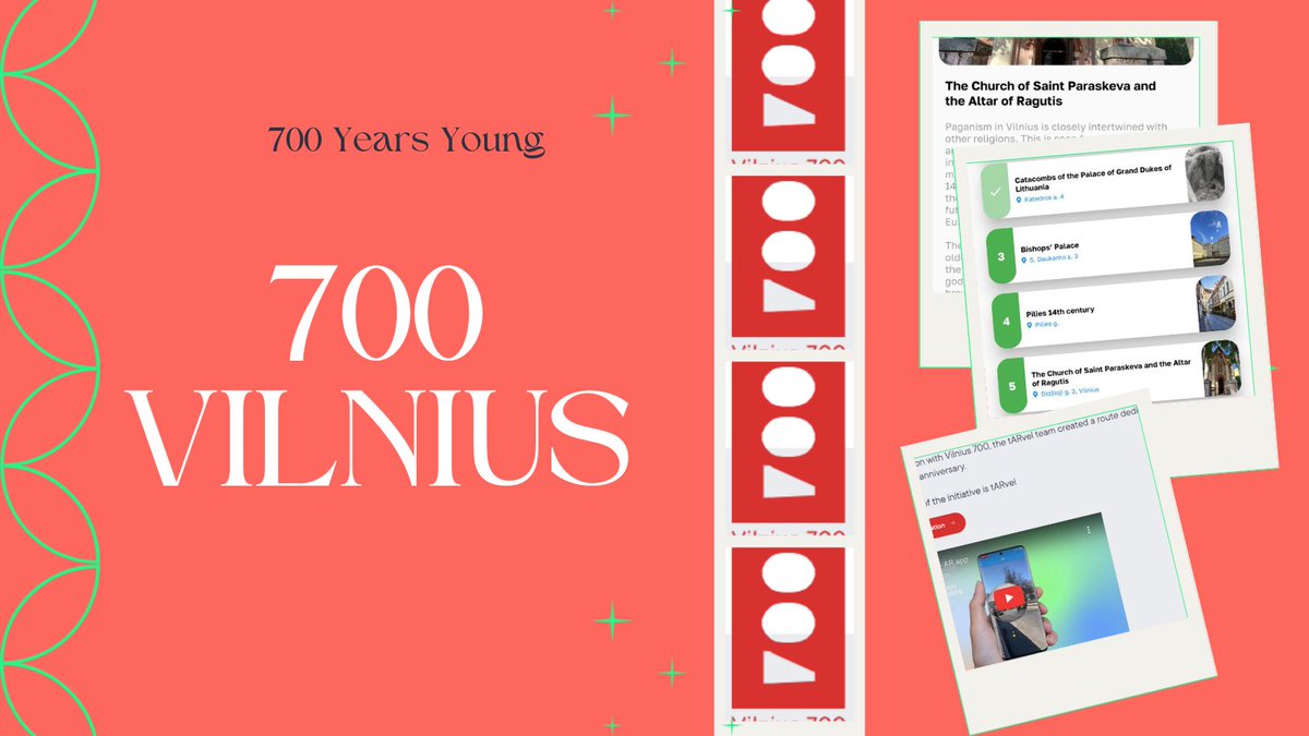 TarvelApp's tweet photo. Have you been waiting for an update?

@TarvelApp is an official partner of #700Vilnius 
#Vilnius can boast a rich and sometimes even dramatic history. Didn't know that?

Use our app to discover hidden passages and colorful views of the ancient city with #AR and #storytelling https://t.co/tBFjMUpHlp