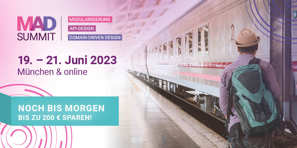 🚂 Tut tut ❗ Letzte Chance auf den Frühbucher-Rabatt, sonst fährt der Spar-Zug leider ohne euch ab. 

→  Jetzt aufspringen &amp; bis morgen bis zu 200 € sparen 😄 : mad-summit.de/muenchen/ticke…