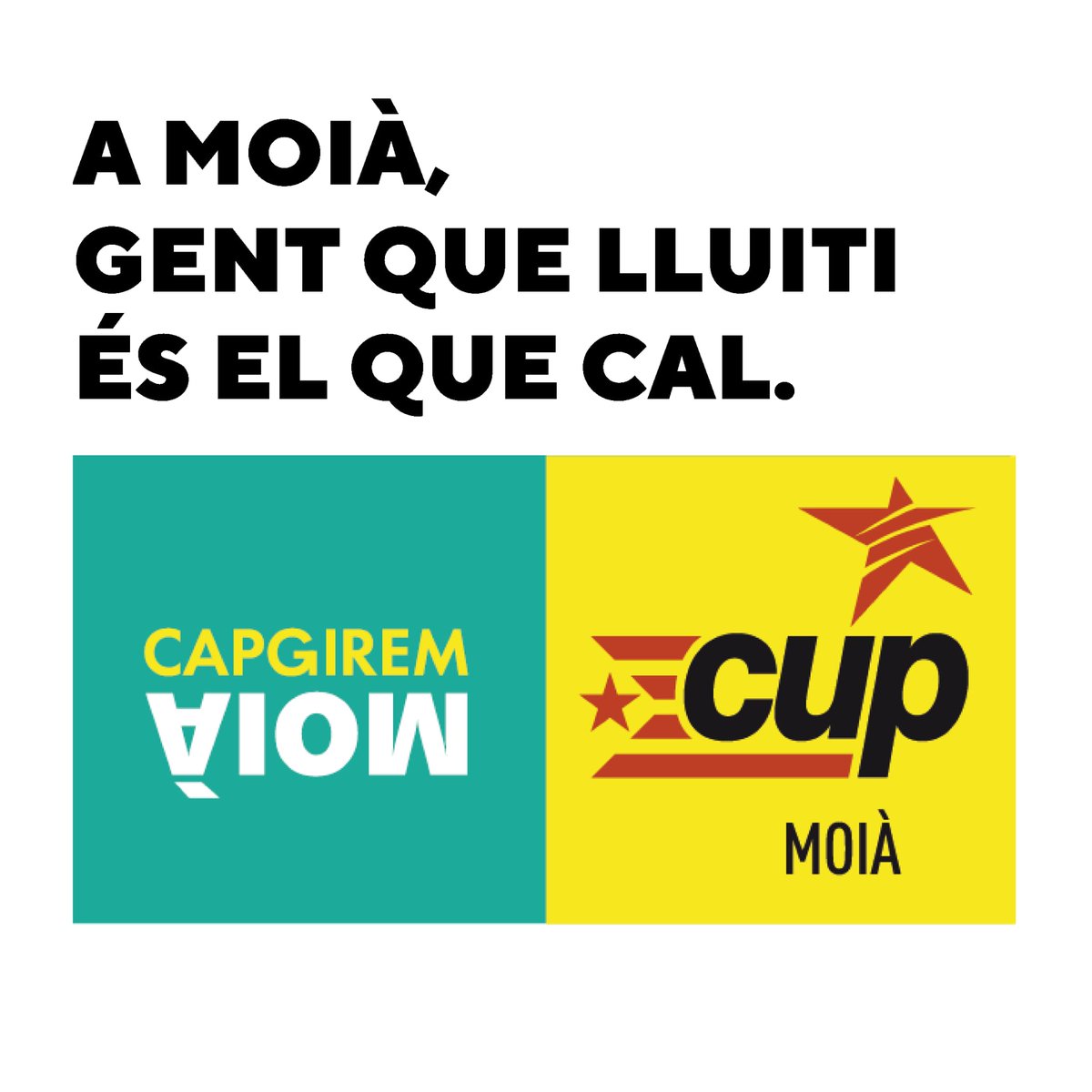 capgiremmoia's tweet photo. 💥Aquí us presentem alguns dels punts del nostre programa, per explicar una mica l'enfocament per aquesta pròxima legislatura.

✅ Ens cal recuperar el control públic i comunitari sobre els nostres drets i les nostres necessitats, guanyar espai als que només busquen el benefici. https://t.co/9Xh04cGQbr
