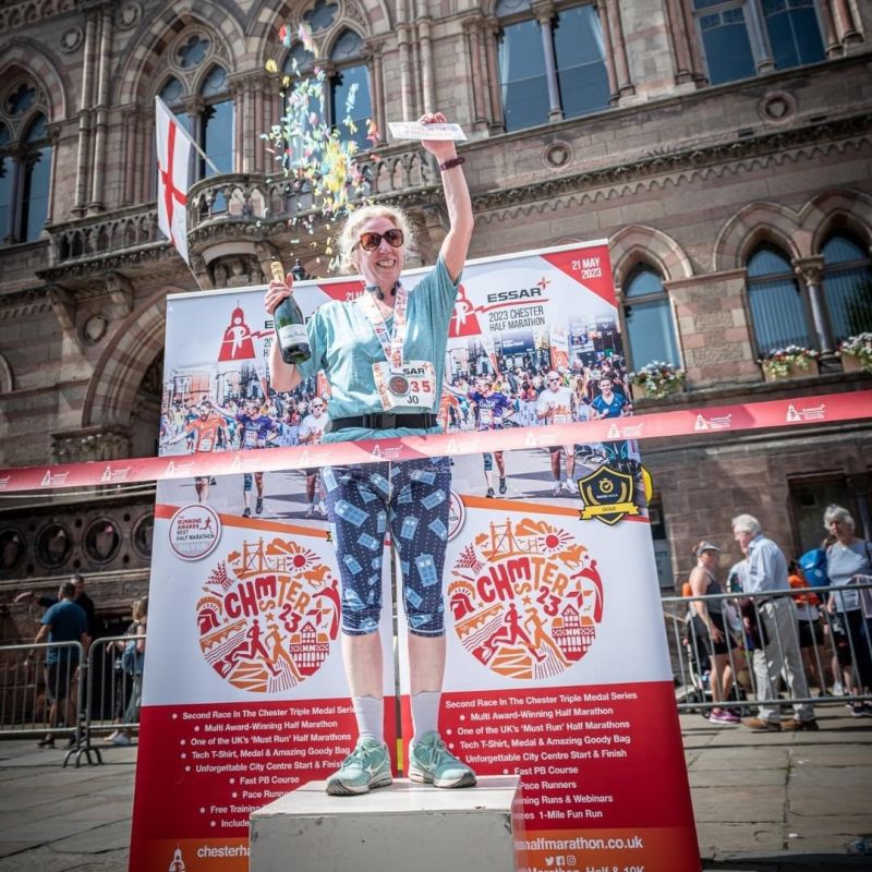 Essar's tweet photo. #Essar has been the proud title sponsor of @chestermarathon since 2016.

The 41st #EssarChesterHalfMarathon 2023 saw the 100,000th runner cross the finish line.

A huge congratulations to all of the 4,000+ runners of this fantastic race.🏃🏅📷

#CHM2023 @EssarUK https://t.co/kcIqGKe0cd