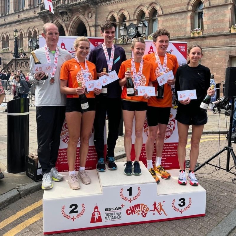 Essar's tweet photo. #Essar has been the proud title sponsor of @chestermarathon since 2016.

The 41st #EssarChesterHalfMarathon 2023 saw the 100,000th runner cross the finish line.

A huge congratulations to all of the 4,000+ runners of this fantastic race.🏃🏅📷

#CHM2023 @EssarUK https://t.co/kcIqGKe0cd