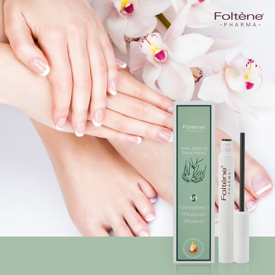 Foltenepharma's tweet photo. Treat your brittle nails with the Foltene Nail Rescue treatment. Repair the damage for stronger and longer nails.
Shop Now at @1mgofficialpage Website
.
.
.
.
#FoltenePharmaIndia #Foltene #Nail #NailRescue #MadeInItaly #LongerNails #StrongerNails https://t.co/YIJZefd5wG