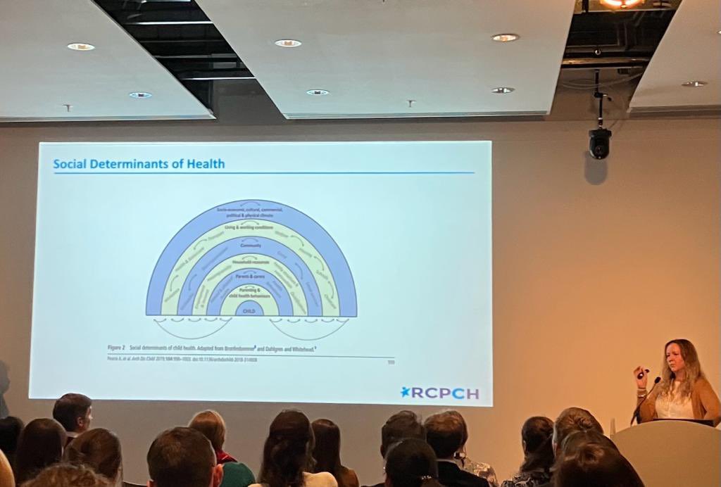 A really valuable opportunity to hear the different experiences and local initiatives happening to #ShiftTheDial on health inequalities #RCPCH23 great session @DrHJStewart @wheezylikesund1