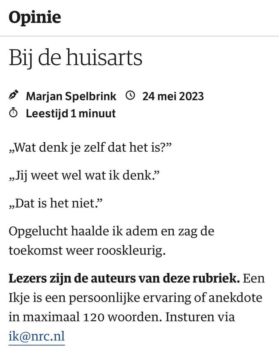 Maayke77's tweet photo. Briljant #ikje weer vandaag @nrc https://t.co/zfQzDIbXgc