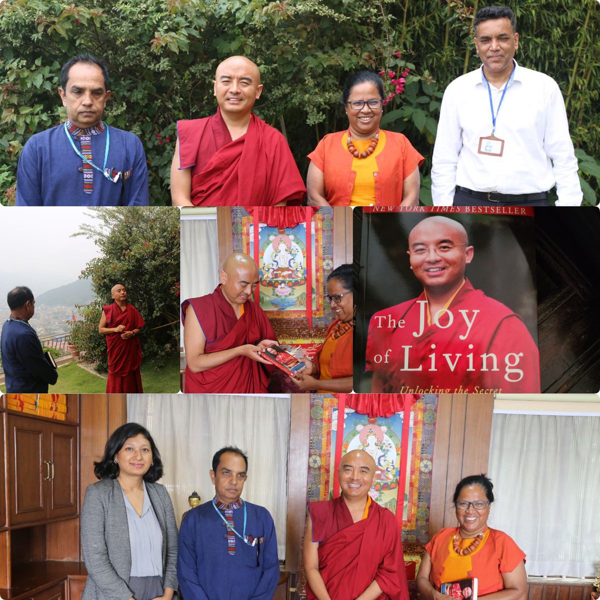 Ayshaniee's tweet photo. Quality conversation with
#YongeyMingyurRinpoche on how #Nature, #People live in harmony in #Samagaon & #Samdo
Current and future work of @GEF_SGP @theGEF @UNDPNepal
on #Himalayanwildrose #climate smart value chains ...simply the
#JoyofLiving
#Nepal https://t.co/9f1gbyyCSD