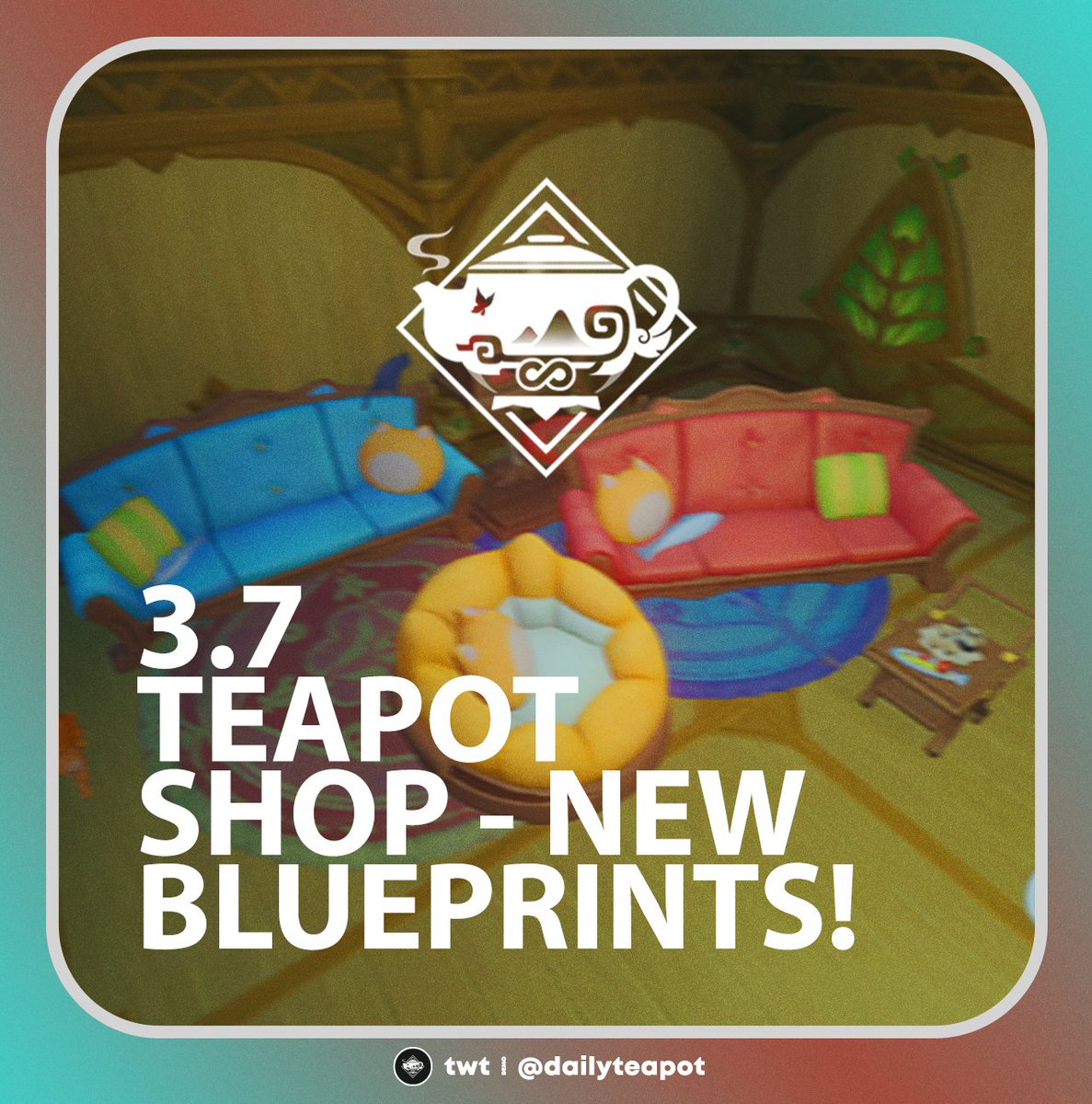 [3.7 Teapot Update] New Shop Blueprints!
.
.
.
#sereniteapot #塵歌壺 #原神ハウジング #genshinimpact #genshintwt  🧵[1/2]