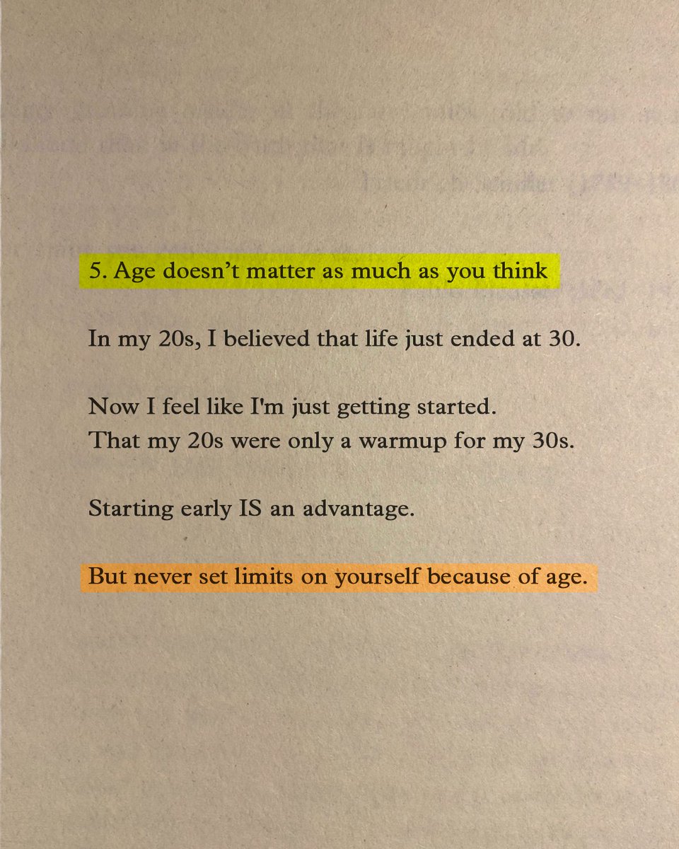 5. Age doesn't matter as much as you think