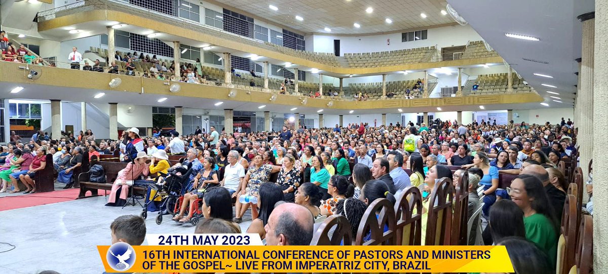 DABLucelio's tweet photo. Mega conferência na Assembleia de Deus de imperatriz-Maranhao , com o Dr David Owuor.

#ImperatrizWordExpo https://t.co/bgWkBLPrWw