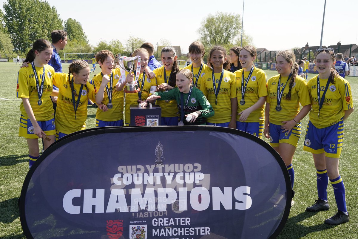 An extended selection of photos from the U13 Girls County Cup Final between <a href="/CurzonJuniors/">Curzon Ashton Juniors</a> and <a href="/FMRGirls/">Fletcher Moss Rangers Girls</a> are now available to view on our Facebook page 📸🏆

#MFACountyCup