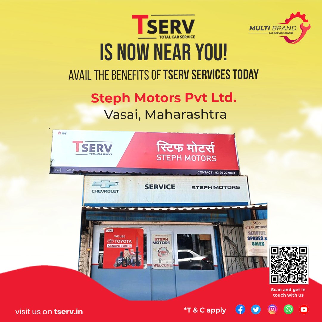 Book your service at Tserv today..!

#Tserv #TservIndia #MultibrandCarService #carrepairservice #CarCare #AutoService #CarService #CarRepair #CarMaintenance #AutoRepair #CarWash #CarDetailing #VehicleRepair #upgradeyourwipers #customcarpainting