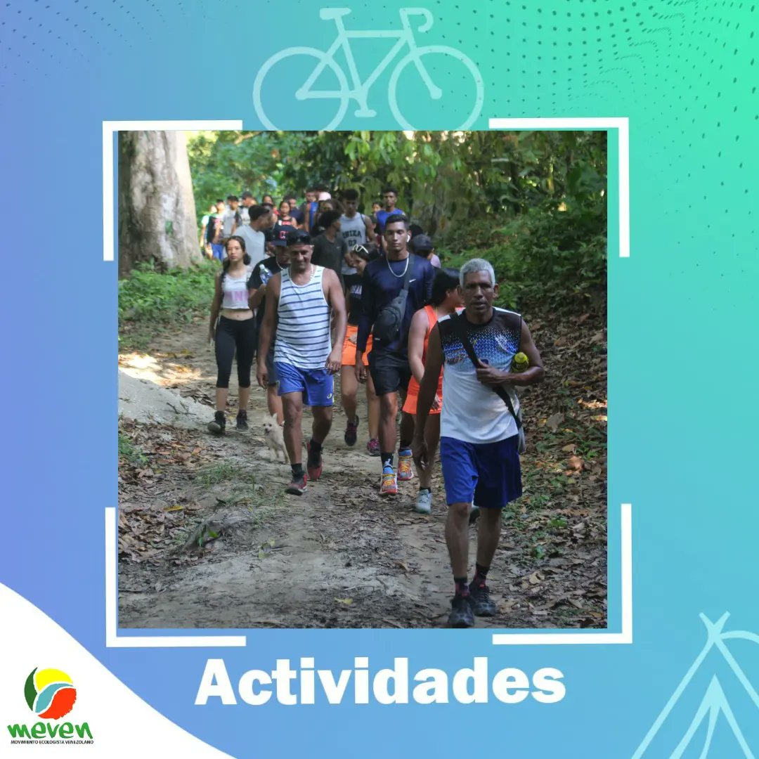 La vida está llena de oportunidades, sí. Hoy tienes la oportunidad de sumarte a la Lucha Ambiental antes de que ya sea tarde, la vida en el planeta está en peligro de extinción! 
11años MEVEN
 ¡Ecología mental para descolonizar!
#ecologia 
#sendero 
#juventudes 
#Venezuela