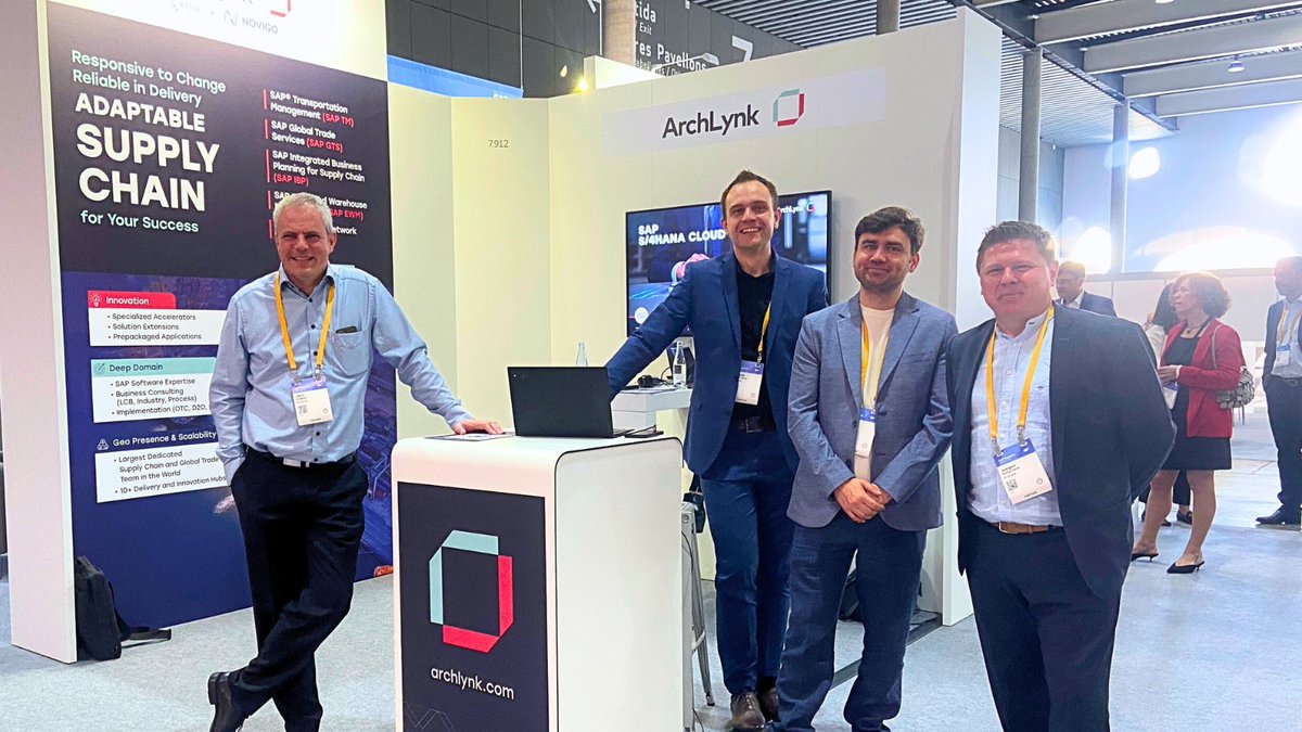 archlynk's tweet image. We are at SAP Sapphire 2023 in Barcelona, Booth No.: 7, 912. Come, meet us today and tomorrow and explore how our solutions can help you transform your business with SAP. 

#sapphire2023 #sapphire #sapsapphire2023 #sapsapphire #sapphirebarcelona