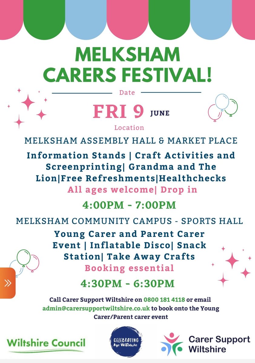 Rebecca Seymour (@rebseymour) on Twitter photo #CelebratingAgeWiltshire is proud to be supporting activities in #Melksham during #Carersweek <a href="/wiltshiremusic/">Wiltshire Music Centre</a> <a href="/wiltscouncil/">Wiltshire Council #WiltshireTogether</a> <a href="/WiltsLibraries/">Wiltshire Libraries</a> <a href="/WiltsCreative/">WiltshireCreative</a> <a href="/poundarts/">🇺🇦Pound Arts🇺🇦</a> @AgeUKWiltshire @communityfirst <a href="/HeritageWSHC/">Heritage@WSHC</a> <a href="/TNLComFund/">The National Lottery Community Fund</a> @RRogersSEPM <a href="/Anna_Harriott/">Anna Harriott</a> #CelebratingAgeWiltshire is proud to be supporting activities in #Melksham during #Carersweek <a href="/wiltshiremusic/">Wiltshire Music Centre</a> <a href="/wiltscouncil/">Wiltshire Council #WiltshireTogether</a> <a href="/WiltsLibraries/">Wiltshire Libraries</a> <a href="/WiltsCreative/">WiltshireCreative</a> <a href="/poundarts/">🇺🇦Pound Arts🇺🇦</a> @AgeUKWiltshire @communityfirst <a href="/HeritageWSHC/">Heritage@WSHC</a> <a href="/TNLComFund/">The National Lottery Community Fund</a> @RRogersSEPM <a href="/Anna_Harriott/">Anna Harriott</a>